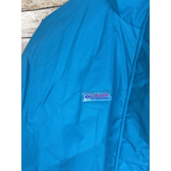 Columbia WHIRLIBIRD Interchange Down Ski Jacket Retro Vintage 1990's Women's Med - Picture 3 of 9